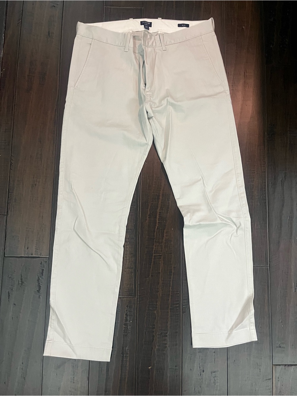 J. Crew Light Beige Stretch Chinos